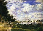 Claude Monet The dock at Argenteuil china oil painting reproduction